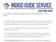 Tablet Screenshot of indigoguideservice.com